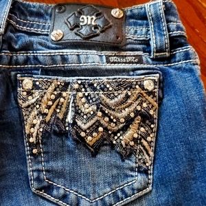 miss me signature boot cut jeans